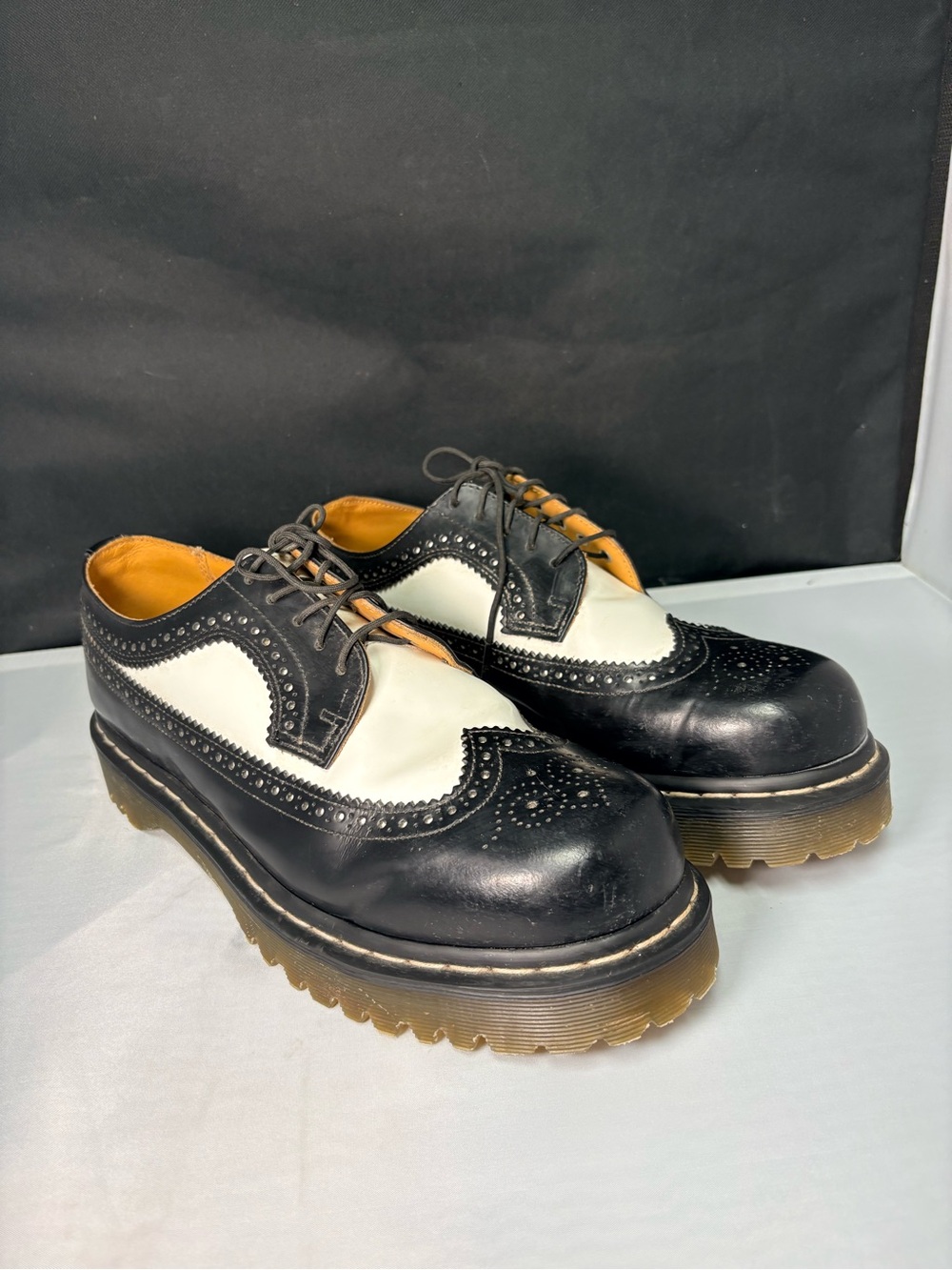 Dr Martens Bex Brogue Wingtip Oxford Platform Shoes Mens Size US 11